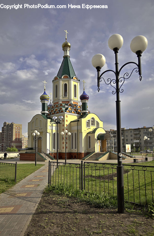 Lamp Post, Pole, Architecture, Bell Tower, Clock Tower, Tower, Building