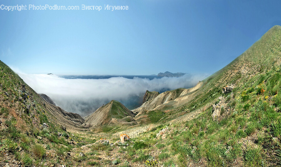 Nature, Outdoors, Mountain Range, Mountain, Slope