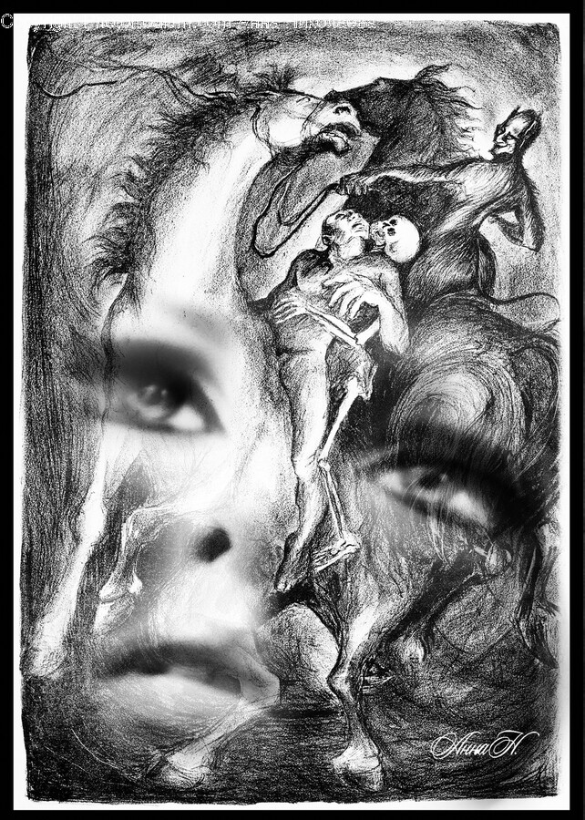 Art, Person, Human, Drawing, Face