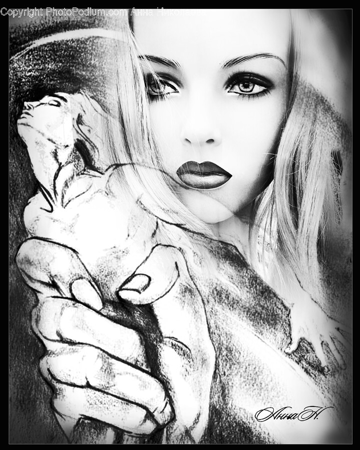 Drawing, Person, Art, Human, Sketch