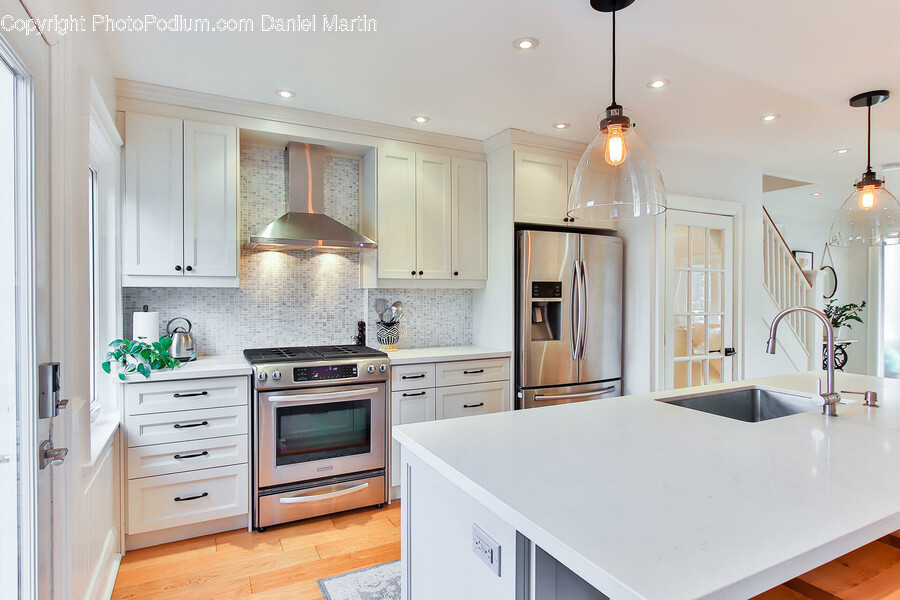 Room, Indoors, Kitchen, Interior Design, Kitchen Island