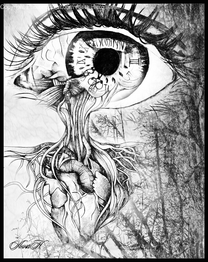 Drawing, Art, Sketch, Modern Art, Doodle