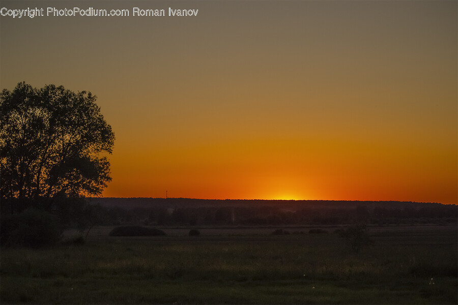 Nature, Outdoors, Sky, Sunset, Red Sky
