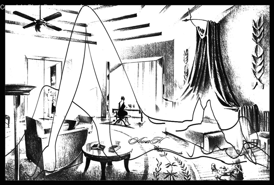 Person, Human, Drawing, Art, Helicopter