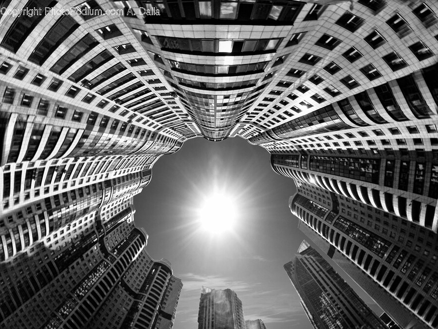 Building, Urban, City, Town, Office Building