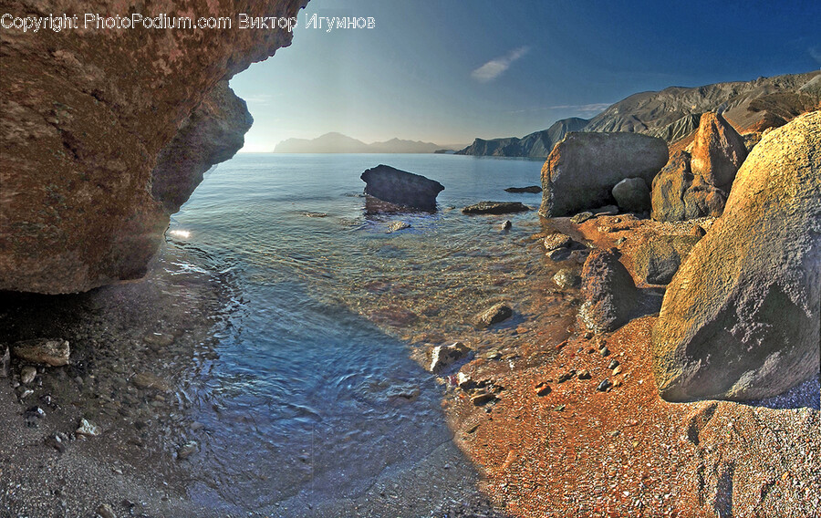 Shoreline, Water, Sea, Ocean, Nature