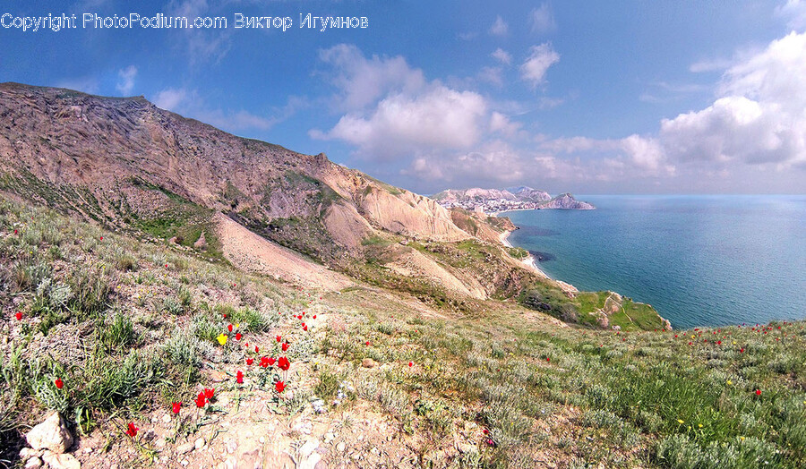 Nature, Outdoors, Promontory, Land, Shoreline