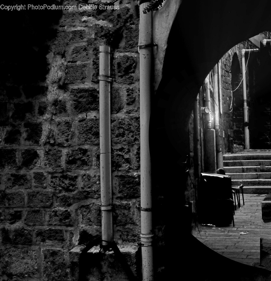 Architecture, Building, Corridor, Crypt, Wall