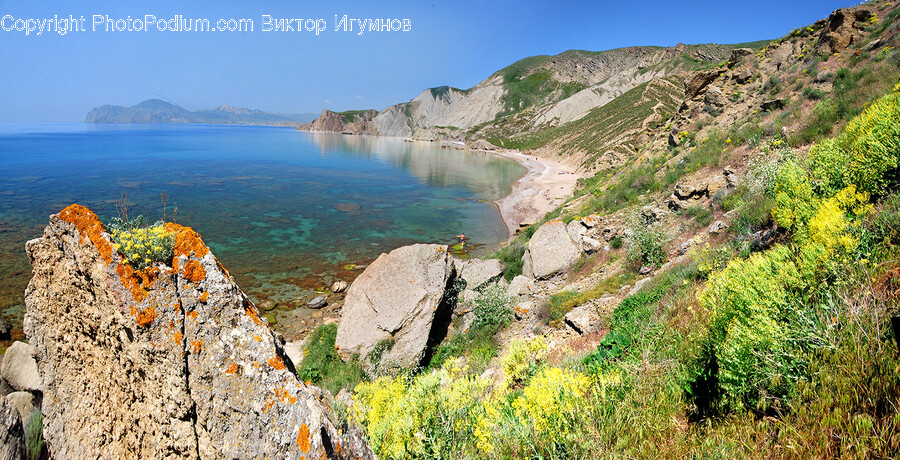 Promontory, Nature, Outdoors, Cliff, Shoreline