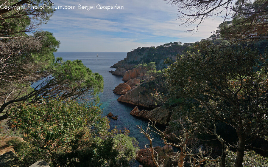Promontory, Land, Nature, Outdoors, Shoreline