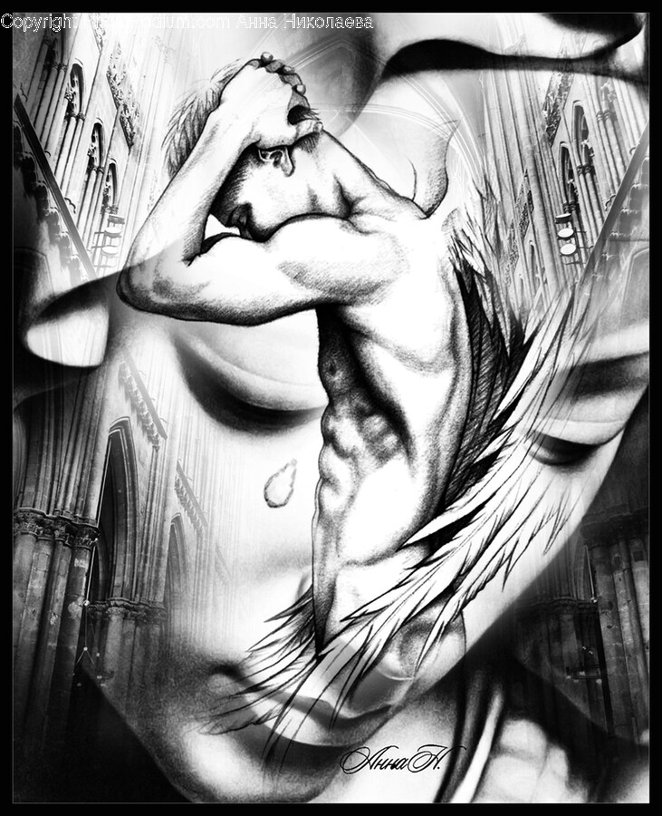 Art, Person, Human, Angel, Archangel