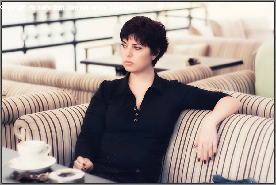 People, Person, Human, Couch, Furniture, Female, Girl