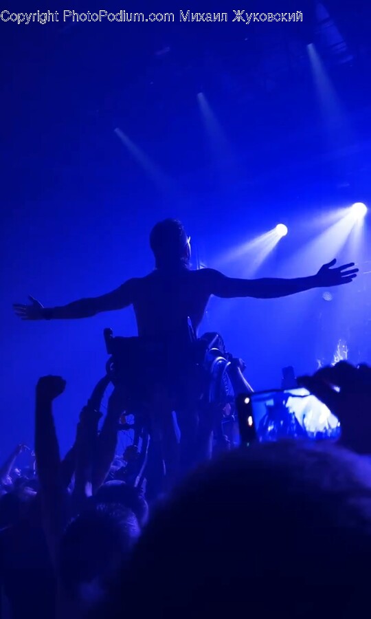 Crowd, Person, Human, Concert, Rock Concert