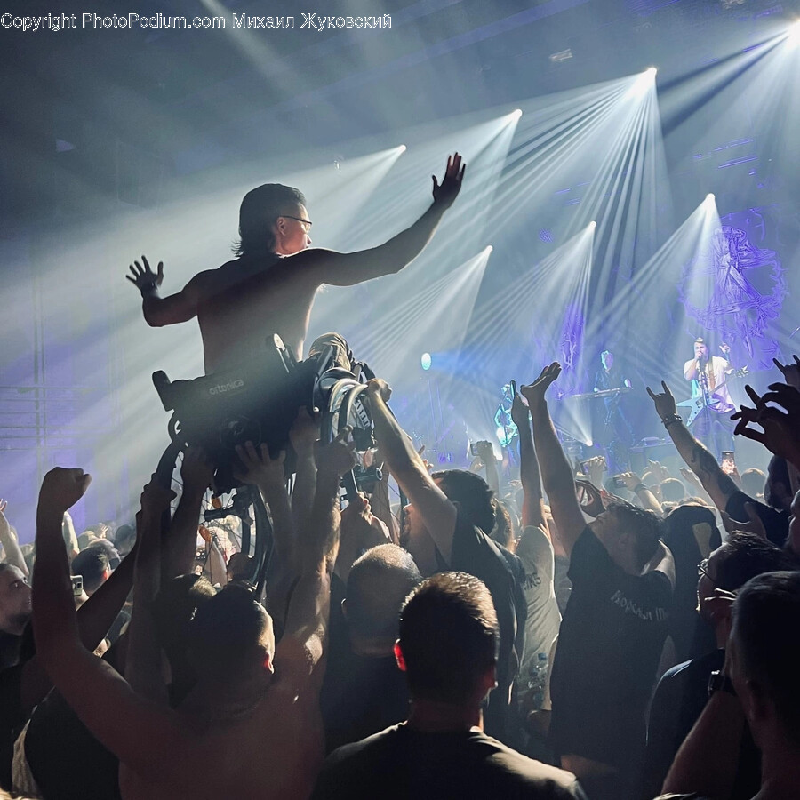 Person, Human, Crowd, Concert, Rock Concert