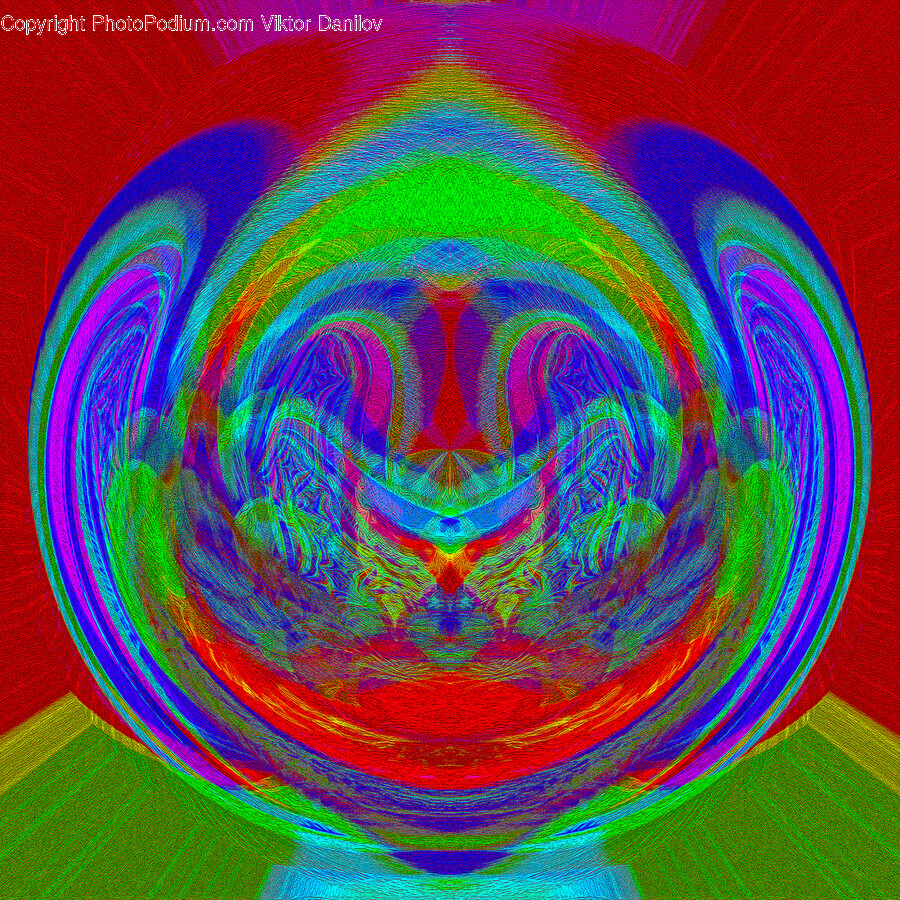 Ornament, Pattern, Fractal, Painting, Art