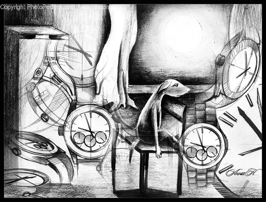 Drawing, Art, Sketch, Doodle, Bird