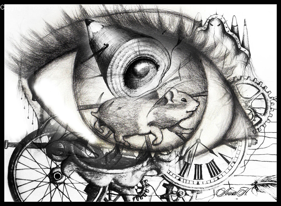 Person, Human, Drawing, Art, Sketch