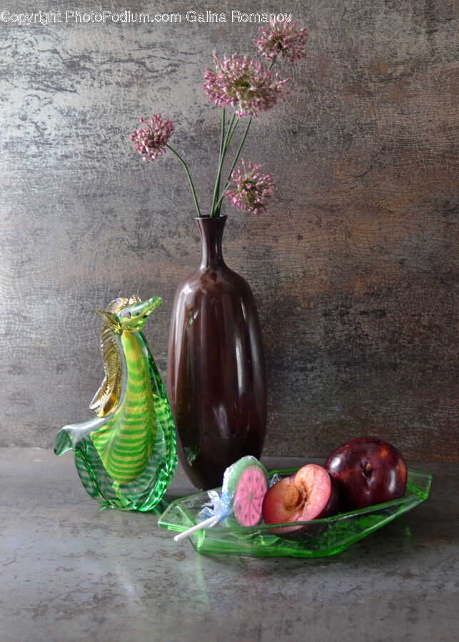 Plant, Vase, Pottery, Jar, Pineapple