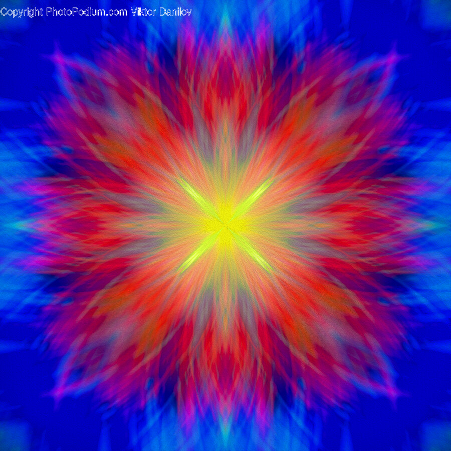 Pattern, Ornament, Purple, Fractal, Dye