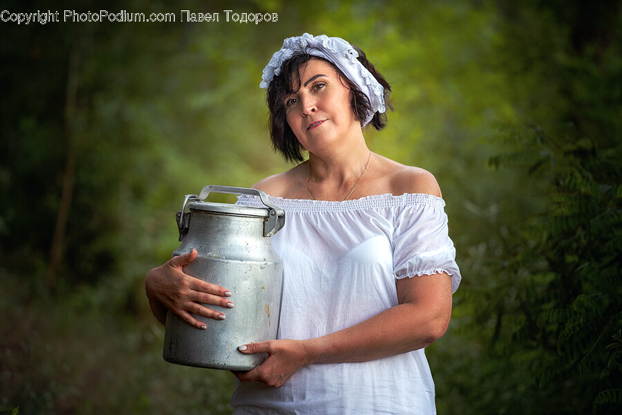 Person, Human, Clothing, Apparel, Tin