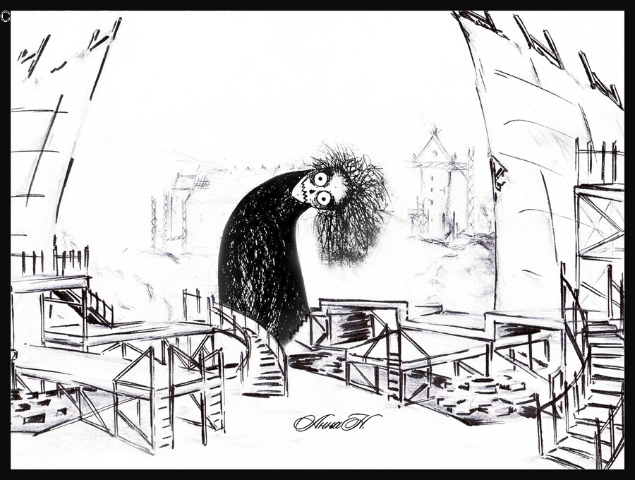 Drawing, Art, Bird, Animal, Sketch