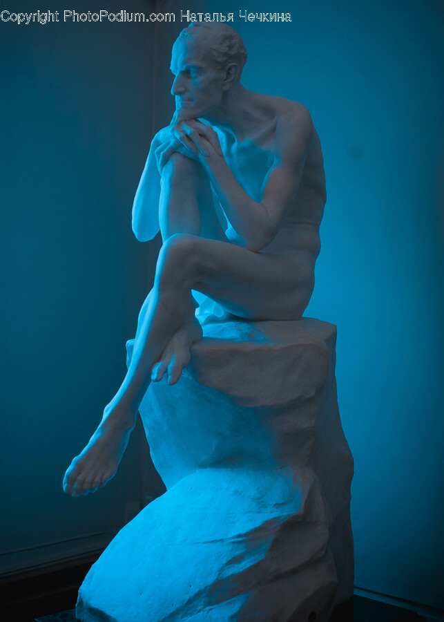 Sculpture, Art, Person, Human, Statue