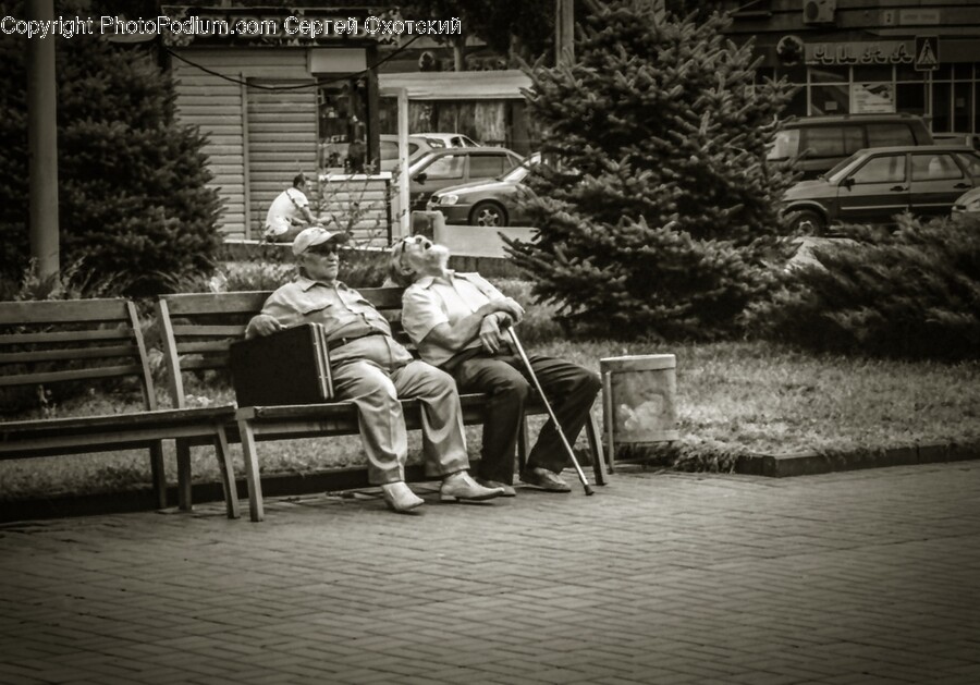 Car, Transportation, Vehicle, Automobile, Bench