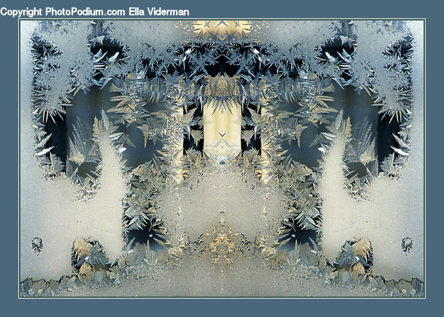 Frost, Ice, Outdoors, Snow, Art, Modern Art