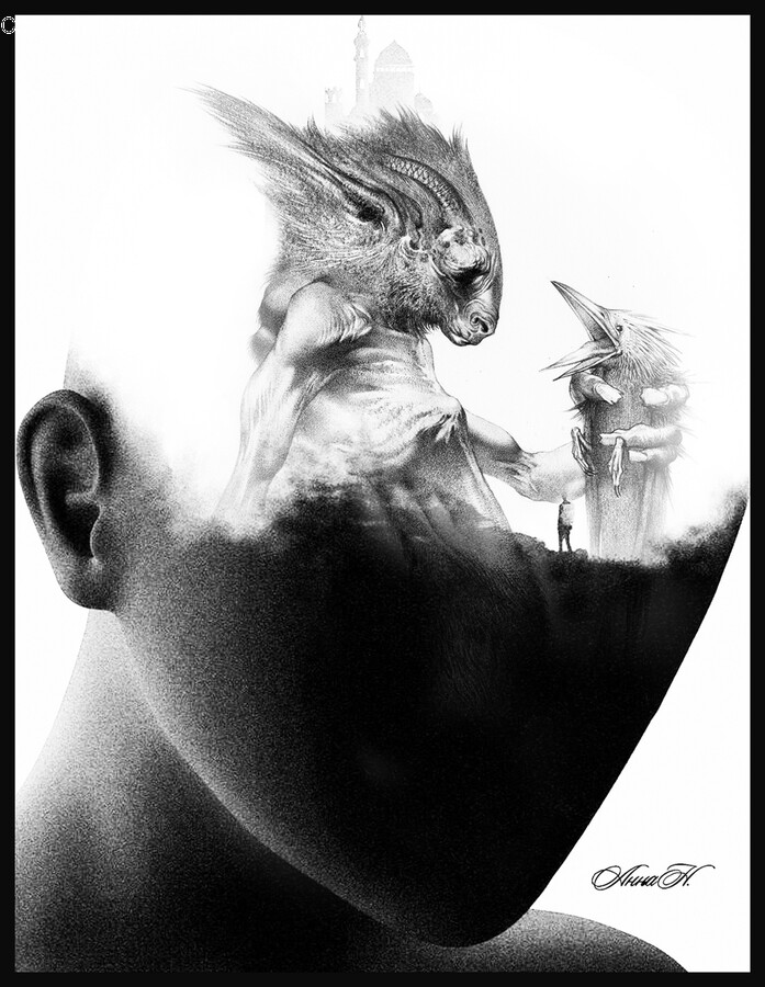 Person, Human, Drawing, Art, Face
