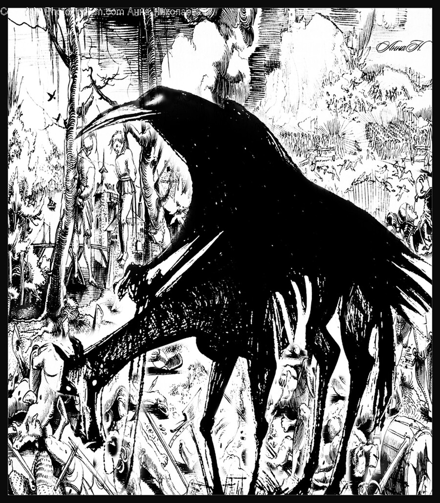 Crow, Animal, Bird, Poster, Advertisement