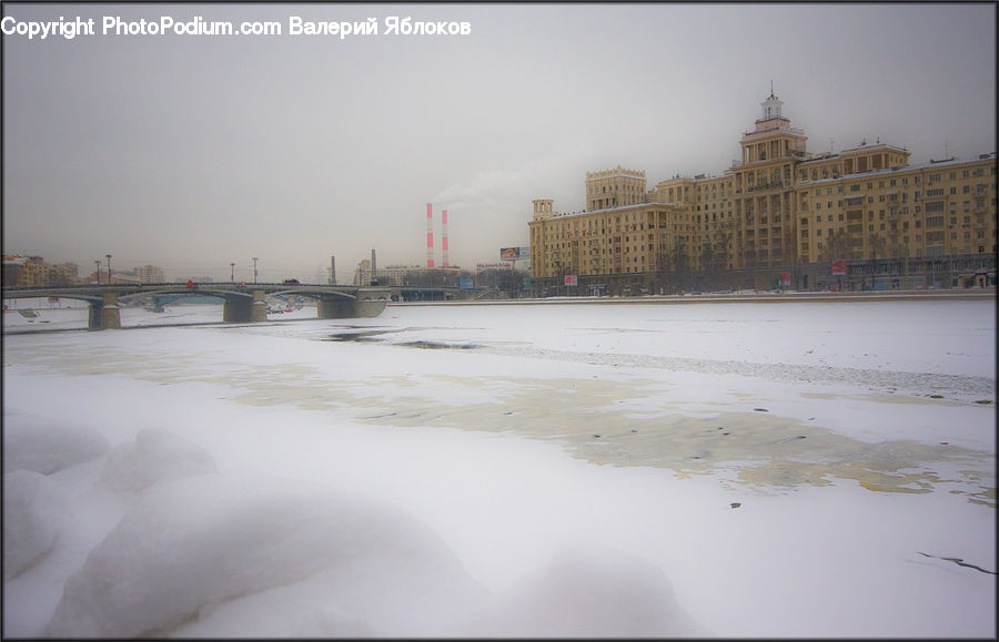 Building, Housing, Fog, Pollution, Smog, Smoke, Flood