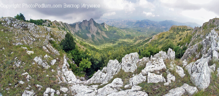Nature, Outdoors, Mountain, Rubble, Slope