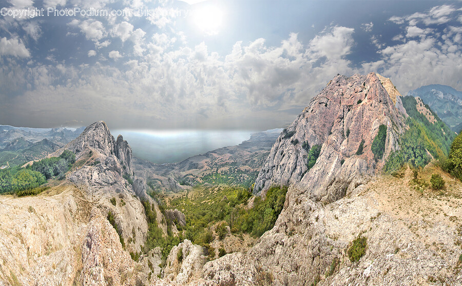 Nature, Outdoors, Plateau, Cliff, Mountain