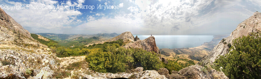 Nature, Outdoors, Cliff, Plateau, Promontory