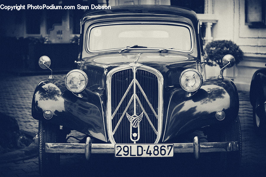 Automobile, Car, Sedan, Vehicle, Glass, Ball, Sphere