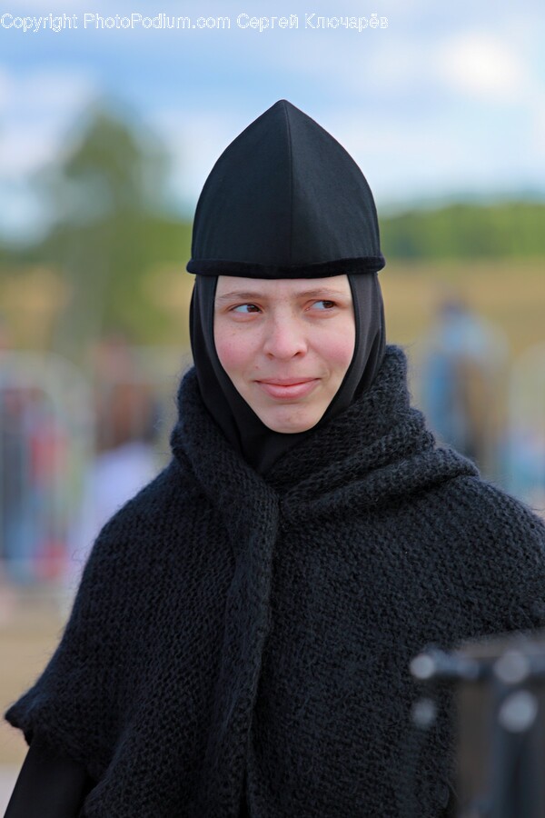 Clothing, Apparel, Sweater, Person, Human