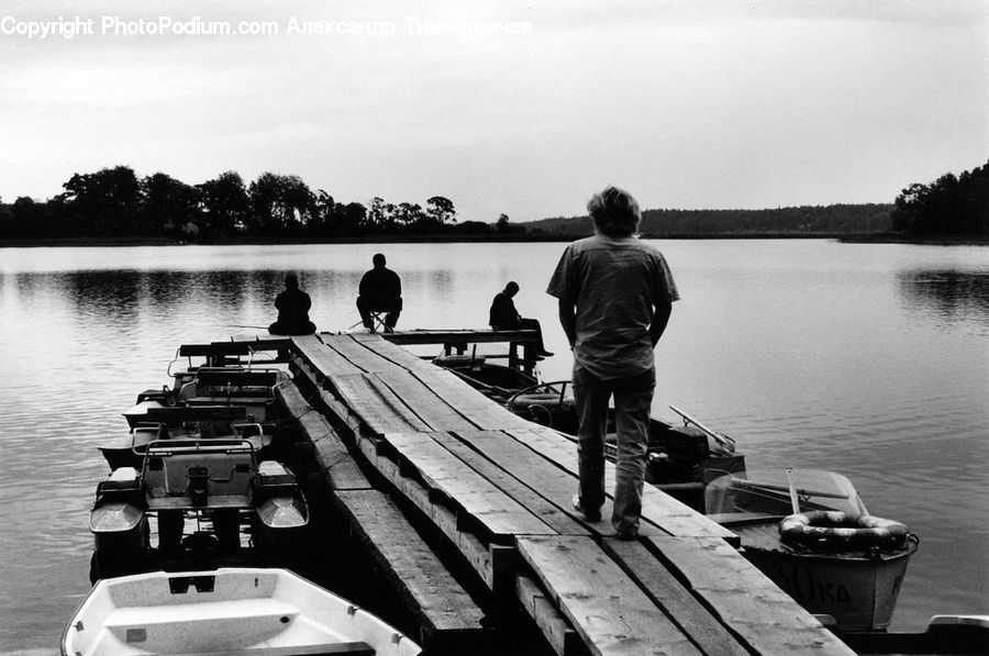 Human, People, Person, Dock, Landing, Pier, Boat