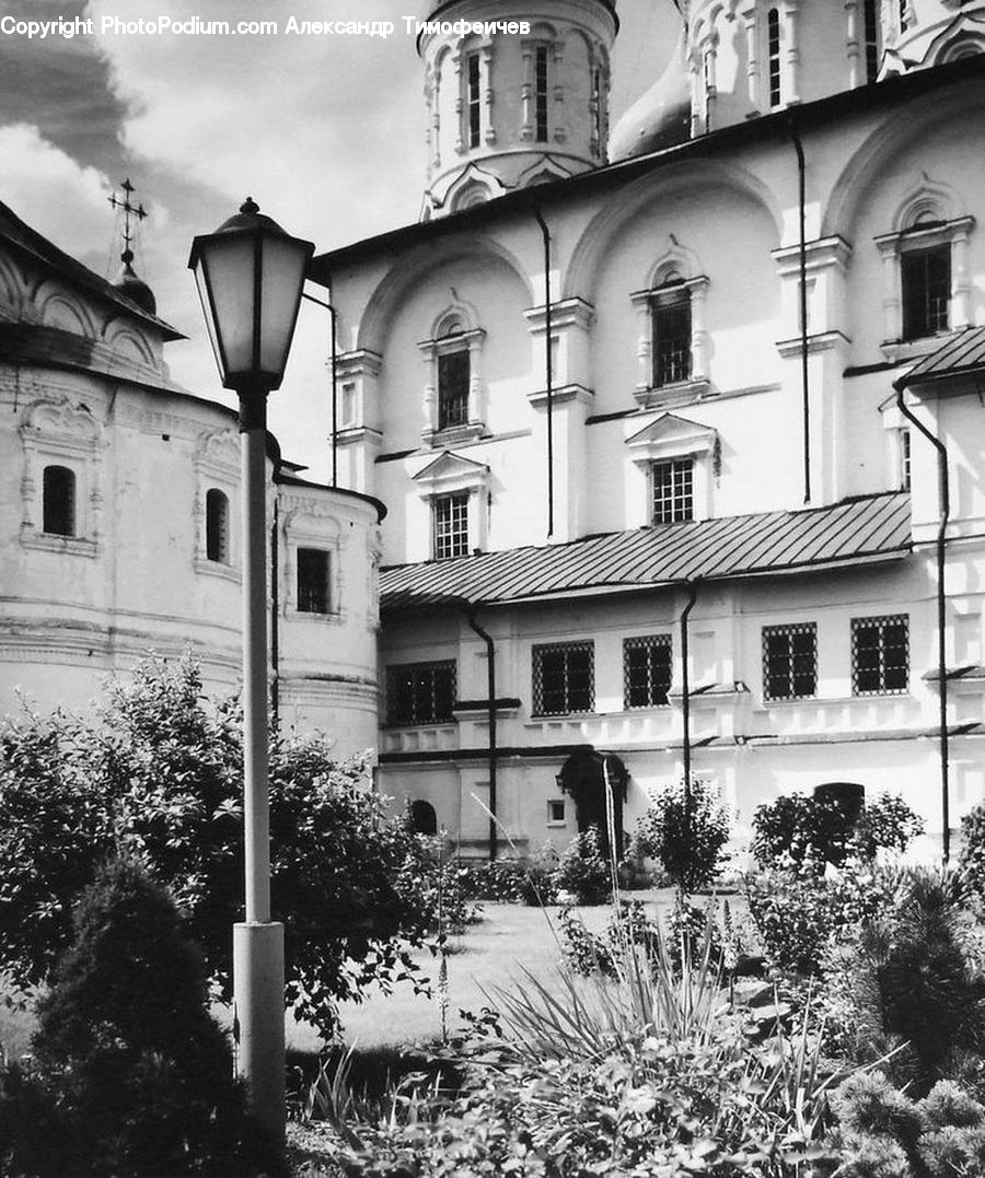 Building, Housing, Villa, Pole, Downtown, Neighborhood, Town