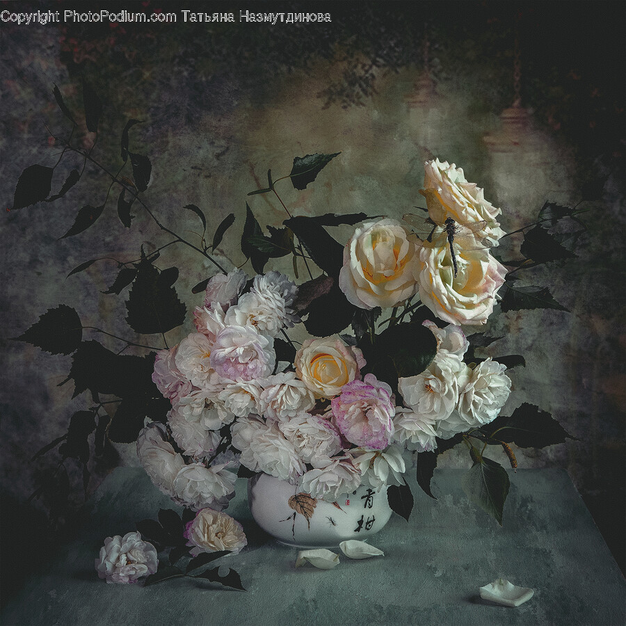 Painting, Art, Plant, Flower, Blossom