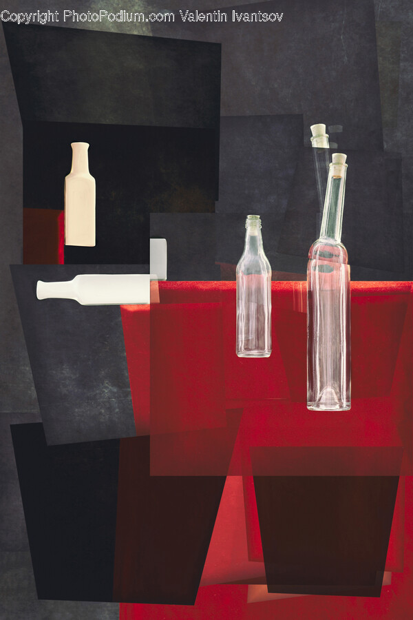 Bottle, Glass, Crystal