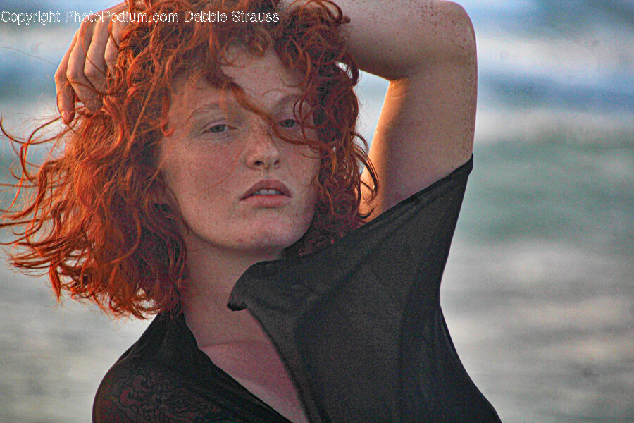 Person, Human, Face, Hair, Female