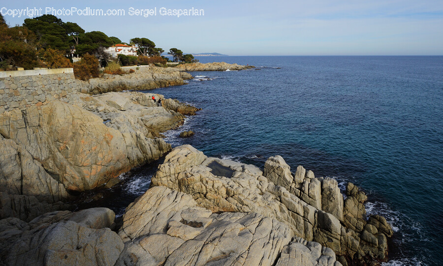 Promontory, Nature, Water, Outdoors, Cliff