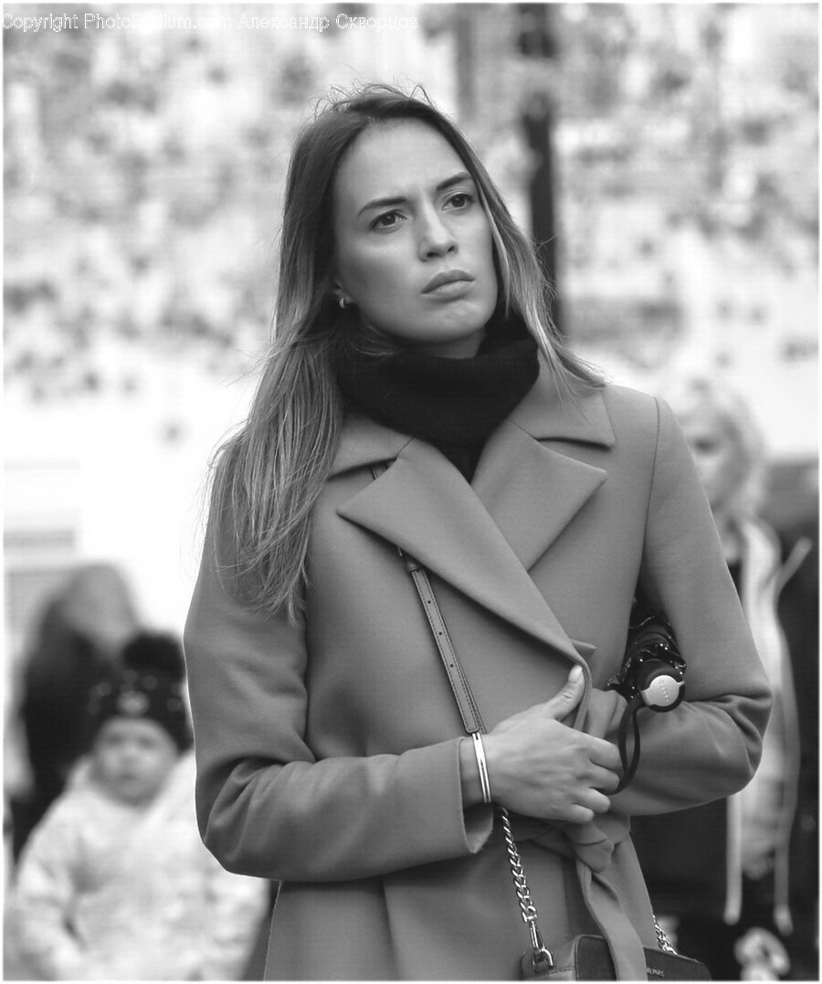 Clothing, Apparel, Person, Human, Overcoat