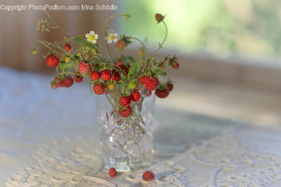 Plant, Food, Fruit, Raspberry, Cherry