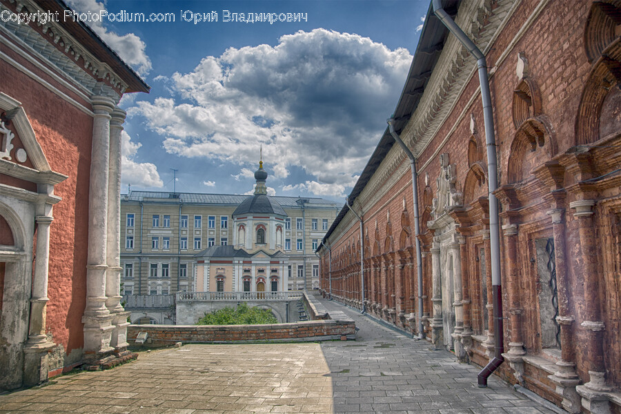 Architecture, Building, Dome, Flagstone, City