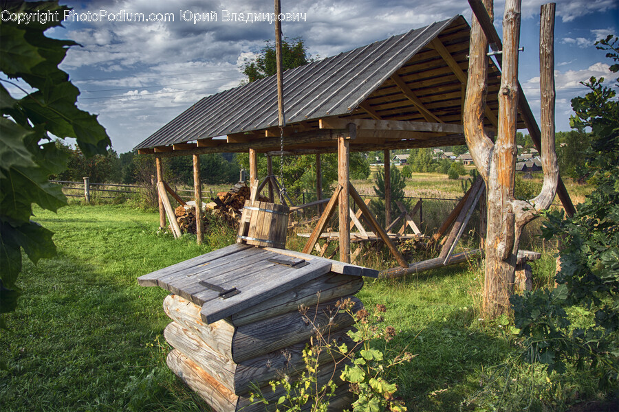 Outdoors, Porch, Patio, Nature, Gazebo