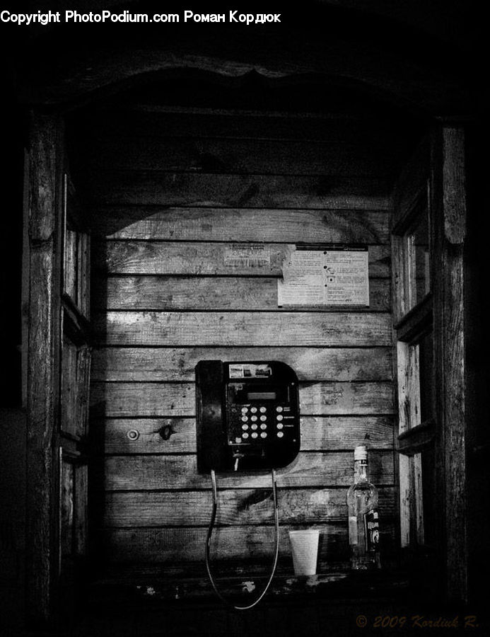 Brick, Cabin, Hut, Rural, Shack, Shelter, Electronics