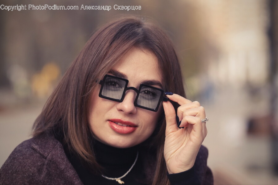 Person, Human, Face, Glasses, Accessories