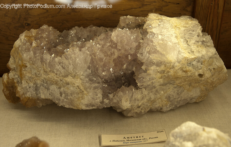 Crystal, Mineral, Quartz, Bread, Food