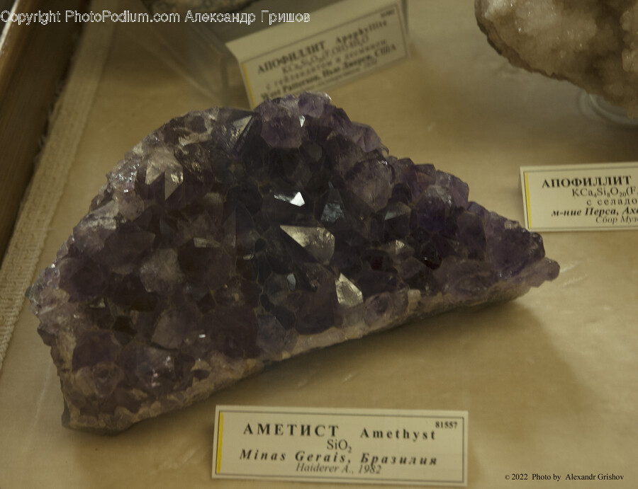 Mineral, Crystal, Quartz, Bread, Food